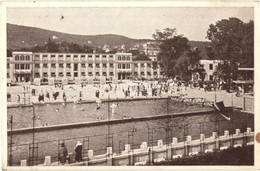 T2/T3 Baden Bei Wien, Café-Restaurant Thermal-Strandbad. Hans Nachbargauer / Bathing People, Spa (EK) - Ohne Zuordnung