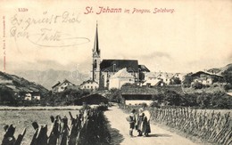 T2 Sankt Johann Im Pongau, Kirche / Church, Street View, Children. C. Ledermann Jr. - Ohne Zuordnung