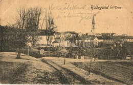 T3 Sankt Radegund Bei Graz, Churches. A. Schlauer Stahlstichkarte (EB) - Non Classés