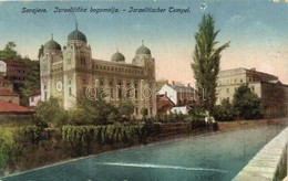 T2/T3 Sarajevo, Izraeliticka Bogomolja / Israelitischer Tempel / Synagogue + K.u.K. Feldpost (EK) - Non Classificati