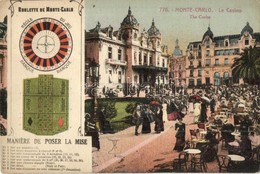 ** T2/T3 1899 Monte Carlo, Casino, Roulette (EK) - Ohne Zuordnung