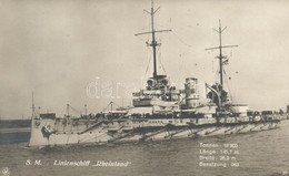 ** T1 SM Linienschiff Rheinland / German Navy - Non Classificati