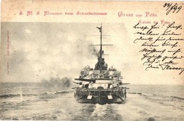 T2 1899 SMS Monarch, Az Osztrák-Magyar Monarchia Partvédő Csatahajója / SMS Monarch, Austro-Hungarian Navy Coastal Defen - Unclassified