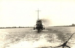 * T2 1926 Szeged őrnaszád (monitorhajó). Dunai Flottilla / Donau-Flottille / Hungarian Danube Fleet River Guard Ship. Em - Unclassified