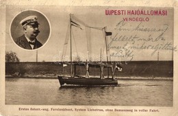 T2/T3 1912 Balaton, Az Első Osztrák-magyar Távkormányozható Csónak 'Ilona'. Liebetrau Renszerrel + Újpesti Hajóállomási  - Ohne Zuordnung