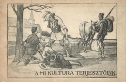 * T2 A Mi Kultúra Terjesztőink. Magyarország Területi Épségének Védelmi Ligájának Kiadása / Hungarian Irredenta, Anti-Ro - Non Classés