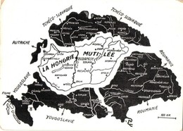 ** T3 La Hongrie Mutilée / A Megcsonkított Magyarország. Kiadja A Magyar Nemzeti Szövetség / Hungarian Irredenta Propaga - Zonder Classificatie