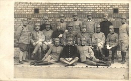 T2/T3 Osztrák-magyar Katonák Csoportképe Tisztekkel / WWI Austro-Hungarian K.u.K. Soldiers Group Photo (EK) - Non Classés