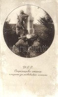 ** Első Világháborús Ukrán Légió Katonái - 5 Db Régi Képeslap / WWI Ukranian Legion Soldiers - 5 Pre-1945 Postcards - Non Classés