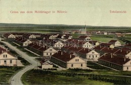 T2 Militärlager In Milovic (Milowitz) / Osztrák-magyar Katonai Tábor és Laktanya Milovicében / Austro-Hungarian K.u.K. M - Unclassified