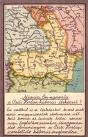 ** T2/T3 'Megnézi Ön Naponta A Pesti Hírlap Háborús Térképeit?'; A Romániai Háború Térképe; Kiadja A Pesti Hírlap / Map  - Non Classés