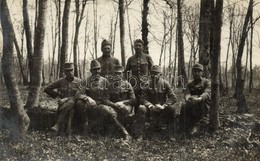 ** T2 34. Gyalogezred Trén Tisztikara / WWI Austro-Hungarian K.u.K. Military Infantry Officers. Photo - Non Classés