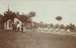 ** T1/T2 Osztrák-magyar Katonai Kiképzés Esztergom Táborban / Austro-Hungarian K.u.K. Military Practice At The Military  - Non Classés