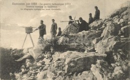 ** T2 La Guerre Balkanique 1912 / Le Télegraphe Optique Sur Mont Grouémir / First Balkan War, Ottoman Military Observati - Non Classés
