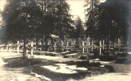 * T2 Schluderbach, Első Világháborús Katonai Temető Az Olasz Fronton / Militär Friedhof Bei Schluderbach / WWI Austro-Hu - Non Classés