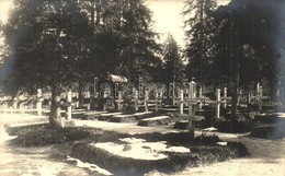 * T2 Schluderbach, Első Világháborús Katonai Temető Az Olasz Fronton / Militär Friedhof Bei Schluderbach / WWI Austro-Hu - Unclassified