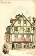 ** T2 Le Vieux Paris, Maison De Nicolas Flamel. Litho S: A. Robida - Sin Clasificación