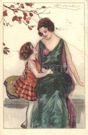 * T2/T3 Italian Art Postcard. Lady. Anna & Gasparini 418-1. S: Mauzan (fl) - Non Classés