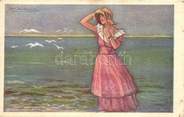 T3 Italian Art Postcard - Anna & Gasparini, 442-5 S: Mauzan - Non Classés