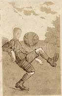 ** T1/T2 Football Player With Photographed Head - Non Classés