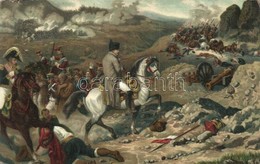 T2/T3 Schacht Bei Somosierra / Napoléon Bonaparte, The Battle Of Somosierra. Stengel Litho S: Hippolyte Bellangé (EK) - Non Classés
