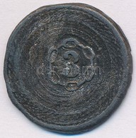 1848-1849. '3' Lánchíd ólom Bárca (~48mm) T:3 - Non Classés