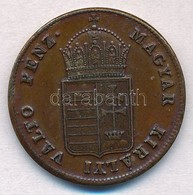 1848. 1kr Cu T:1-,2 Ph., Lakkozott
Adamo B1 - Zonder Classificatie