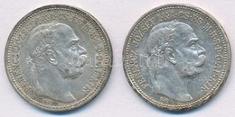 1912KB-1914KB 1K Ag 'Ferenc József' (2x) T:1-,2 
Adamo K5.1 - Non Classificati