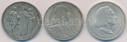 1935. 2P Ag 'Pázmány' + 2P Ag 'Rákóczi' + 1936. 2P Ag 'Liszt Ferenc' T:1-,2 
Adamo P7.1, P7.2, P7.3 - Non Classés