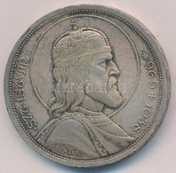 1938. 5P Ag 'Szent István' T:2 Patina 
Adamo P8.1 - Non Classés