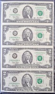 Amerikai Egyesült Államok 2003. 2$ 'Rosario Marin - John William Snow' (4x) Zöld Pecséttel, Hajtatlan ívben, 'World Rese - Non Classés