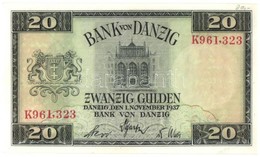 Danzig 1937. 20G T:I
Danzig 1937. 20 Gulden C:UNC
Krause 63 - Non Classés