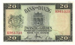 Danzig 1937. 20G T:I
Danzig 1937. 20 Gulden C:UNC
Krause 63 - Unclassified