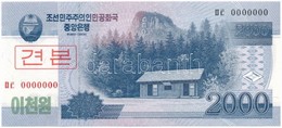 Észak-Korea 2008. 200W 'MINTA' T:I
North Korea 2008. 200 Won 'SPECIMEN' C:UNC - Non Classés