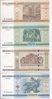 Fehéroroszország 2000. 20R + 100R + 500R + 1000R T:I
Belarus 2000. 20 Rublei + 100 Rublei + 500 Rublei + 1000 Rublei C:U - Non Classés