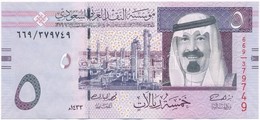 Szaúd-Arábia 2012. 5R Nyomdai Papírránc T:I
Saudi Arabia 2012. 5 Riyals Printing Crease C:UNC - Non Classés