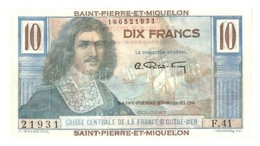 Saint-Pierre és Miquelon 1950-1960. 10Fr T:II Viaszos Papír
Saint Pierre And Miquelon 1950-1960. 10 Francs C:XF Vaxed Pa - Non Classés