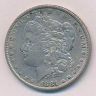 Amerikai Egyesült Államok 1881. 1$ Ag 'Morgan' T:2- 
USA 1881. 1 Dollar Ag 'Morgan' C:VF - Non Classés