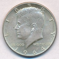 Amerikai Egyesült Államok 1964. 1/2$ Ag 'Kennedy' T:1- USA 1964. 1/2 Dollar Ag 'Kennedy' C:AU 
Krause KM#202 - Non Classés