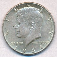 Amerikai Egyesült Államok 1964. 1/2$ Ag 'Kennedy' T:1- USA 1964. 1/2 Dollar Ag 'Kennedy' C:AU 
Krause KM#202 - Unclassified