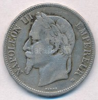 Franciaország / Második Császárság 1869BB 5Fr Ag 'III. Napóleon' Strasbourg T:2-,3
France / Second Empire 1869BB 5 Franc - Non Classés
