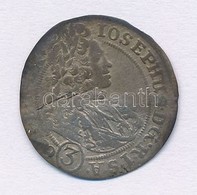 Német Államok / Szilézia 1707FN 3kr Ag 'I. József' (1,10g) T:2-,3 Karc, Patina, Hajlott Lemez 
German States / Silesia 1 - Unclassified