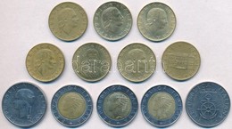 Olaszország 1979-1998. 12xklf Forgalmi Emlékkiadás 100-500L Közötti Címletek T:1-,2
Italy 1979-1998. 12xdiff Commemorati - Non Classés