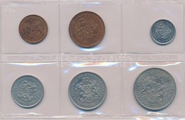 Sierra Leone 1980-1984. 1/2c-50c (6xklf) Lezárt Fóliatokban T:1,1-
Sierra Leone 1980-1984. 1/2 Cent - 50 Cents (6xdiff)  - Non Classés