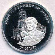 Németország 1994. 'John F. Kennedy - Az Amerika Egyesült Államok Elnökei' Jelzett Ag Emlékérem, Tanúsítvánnyal (15g/0.99 - Non Classificati