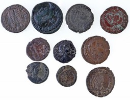 10db-os Vegyes Római Rézpénz Tétel A IV. Századból, Közte Hamis Is! T:vegyes
10pcs Of Various Roman Copper Coins From Th - Unclassified