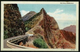 Ref 1228 - USA Postcard - The Pali Honolulu - Hawaii Islands - Honolulu