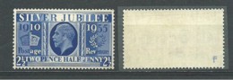 GRANDE-BRETAGNE: *, N°YT 204, Ch. Légère, TB - Unused Stamps