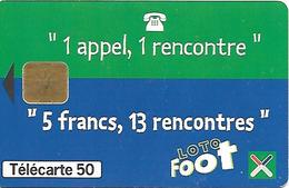 TC-a-PUBLIC-F1008A-50U-LG1--08/99-LOTO FOOT -R°Glacé-UTILISE-TBE - 1999