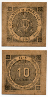 1914-1918 // C.D.C. // Algérie // BOUGIE-SETIF // Emission 1916 // 10 Centimes - Algeria